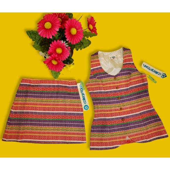 SOLD 1960s mod skirt set - Picture 12 of 15